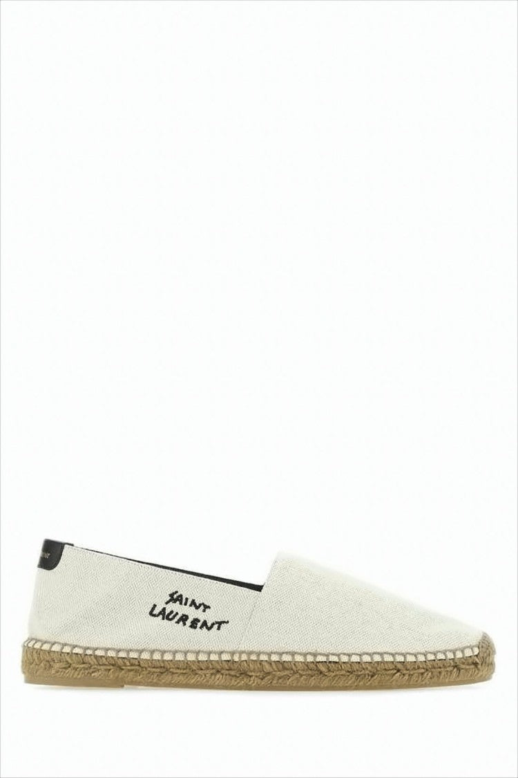 Saint Laurent Slip-On Espadrille Sneakers With Jute-Wrapped Sole