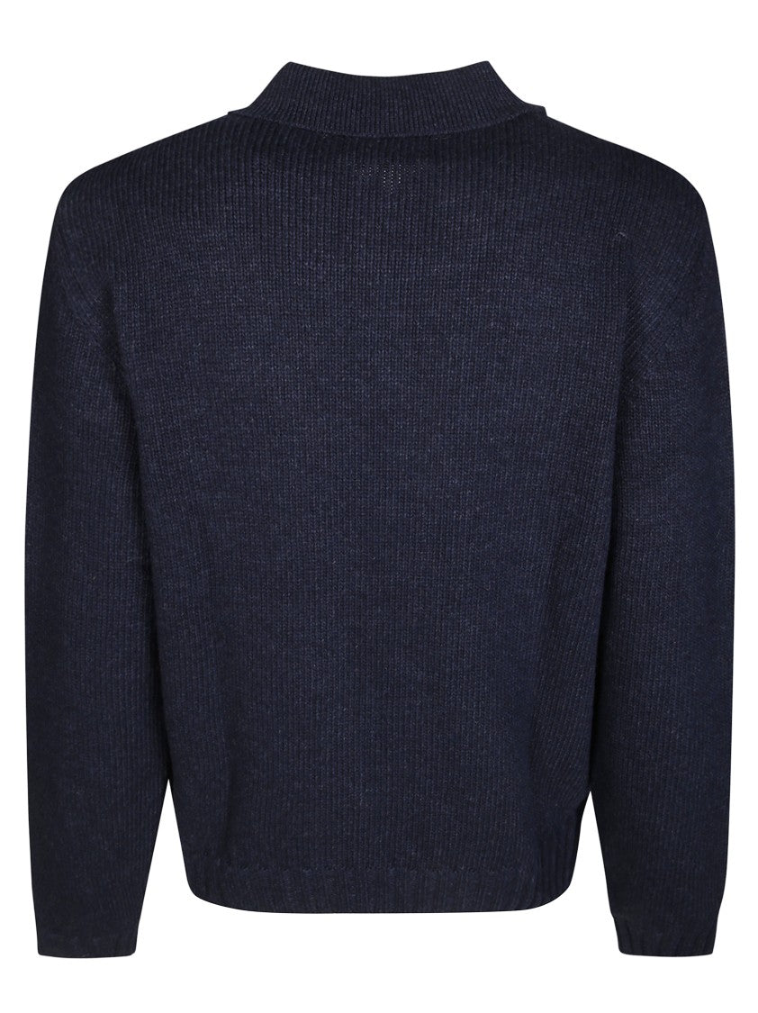 Arte Long Sleeve Polo Shirt With Print