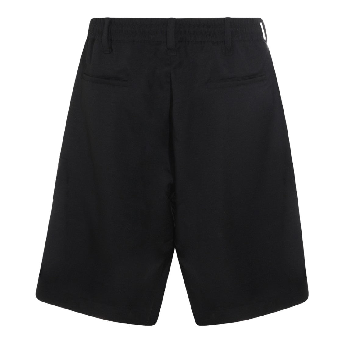 Y-3 Relaxed-Fit Black Shorts With Adjustable Waistband