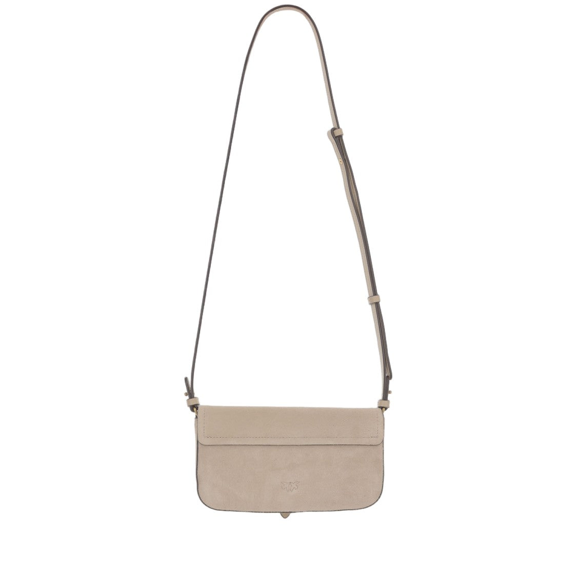 Pinko Saddle Leather Shoulder Bag