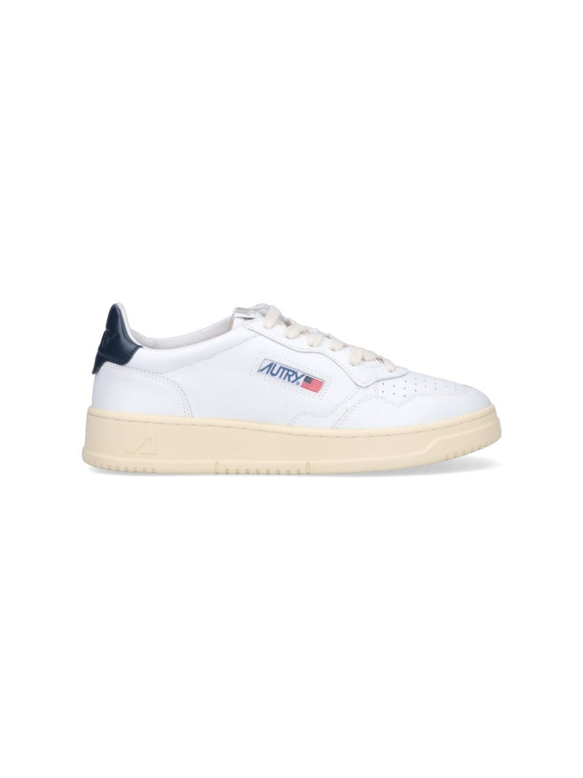 Autry "Medalist" Low-Top Sneakers White