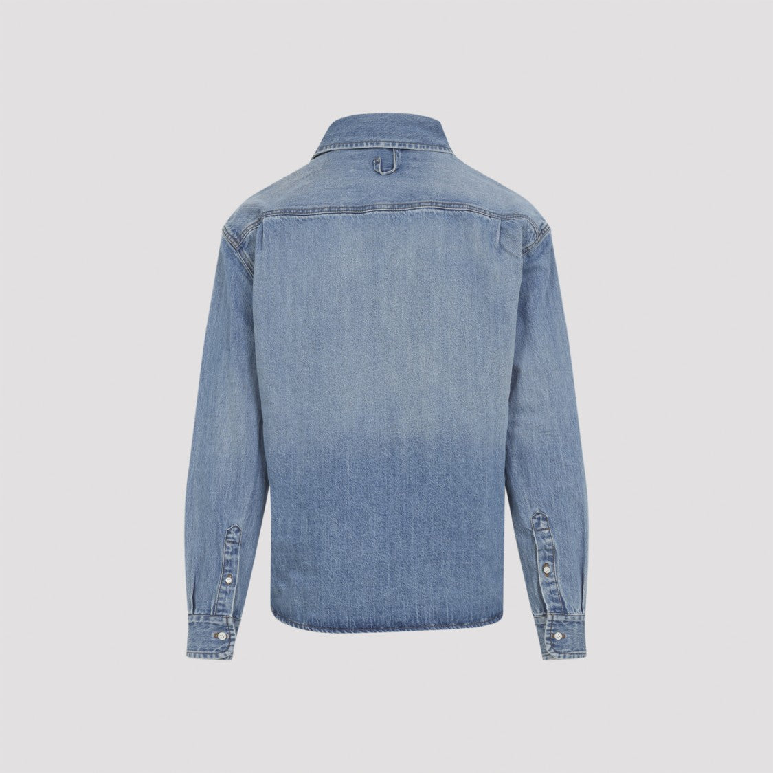 Jacquemus Denim Shirt With Button-Down Front