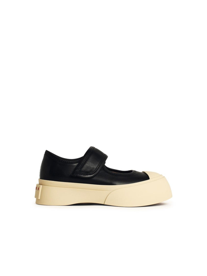 Marni Pablo' Black Leather Sneakers