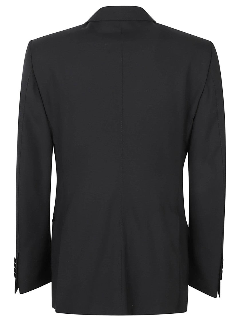 Tom Ford Black Wool Super 120S Tailored Suit