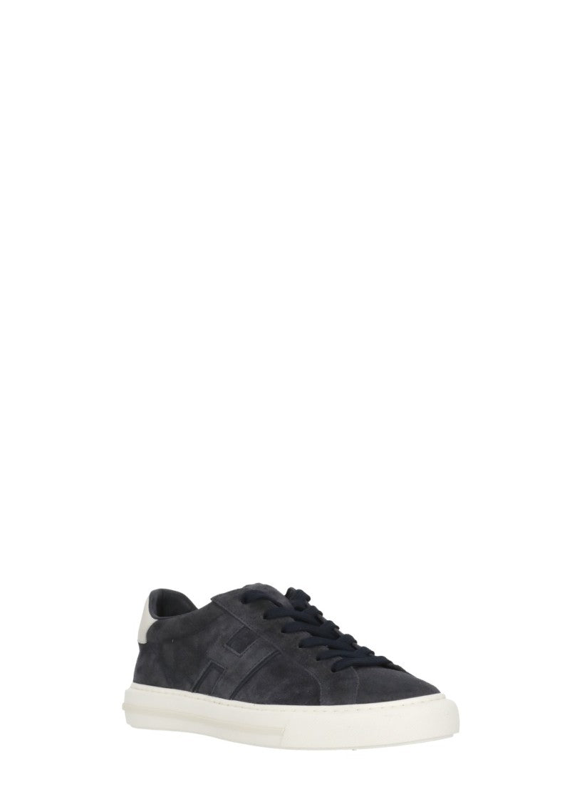 Hogan Blue H691 Suede Sneakers