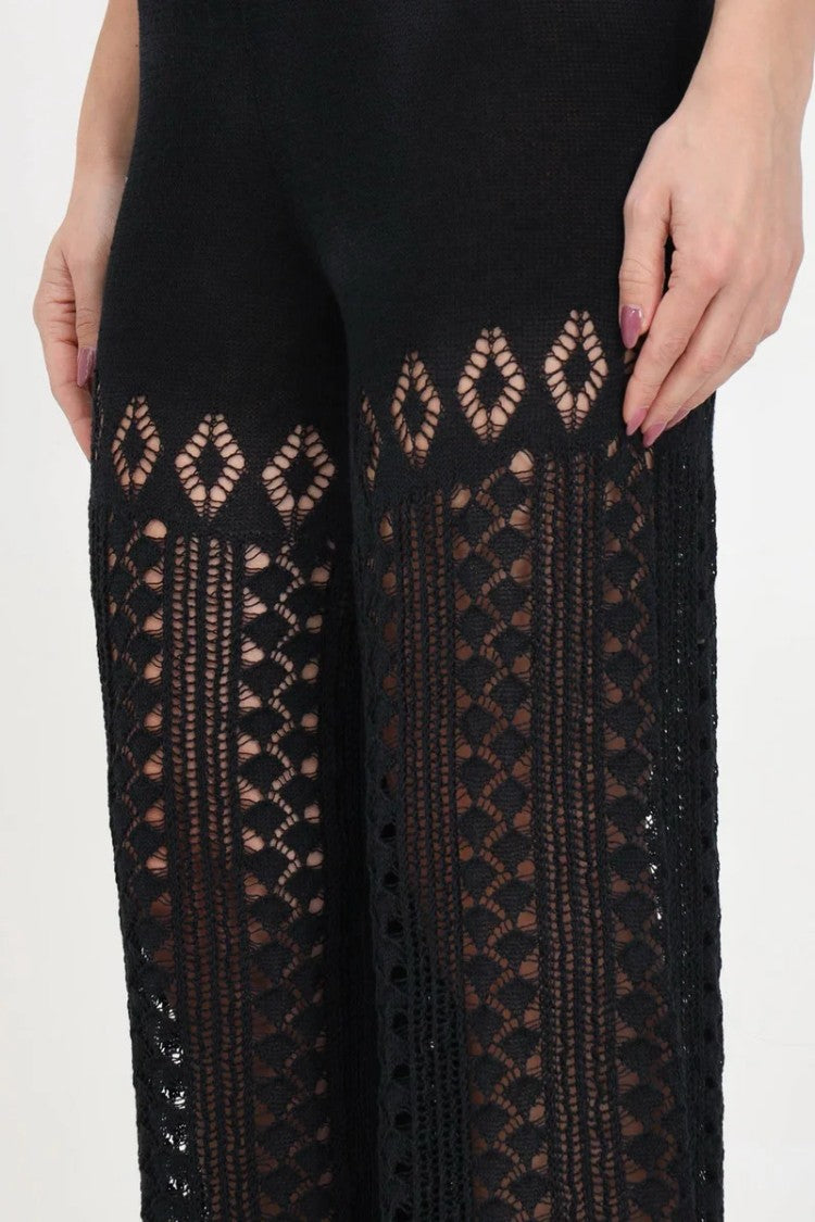 Akep Akep Linen/Cotton Pants - Black