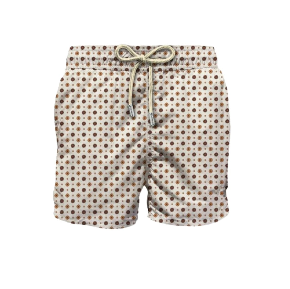 Mc2 Saint Barth Ivory Lighting Micro Stretch Swim Shorts