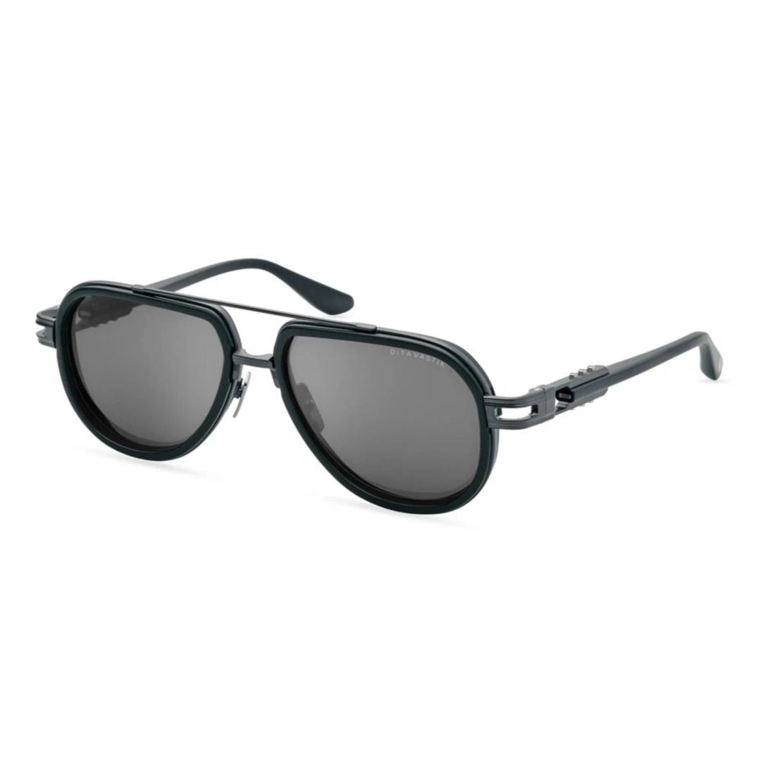 Dita Vastik Aviator-Inspired Sunglasses With Double Bridge And Metallic Accents