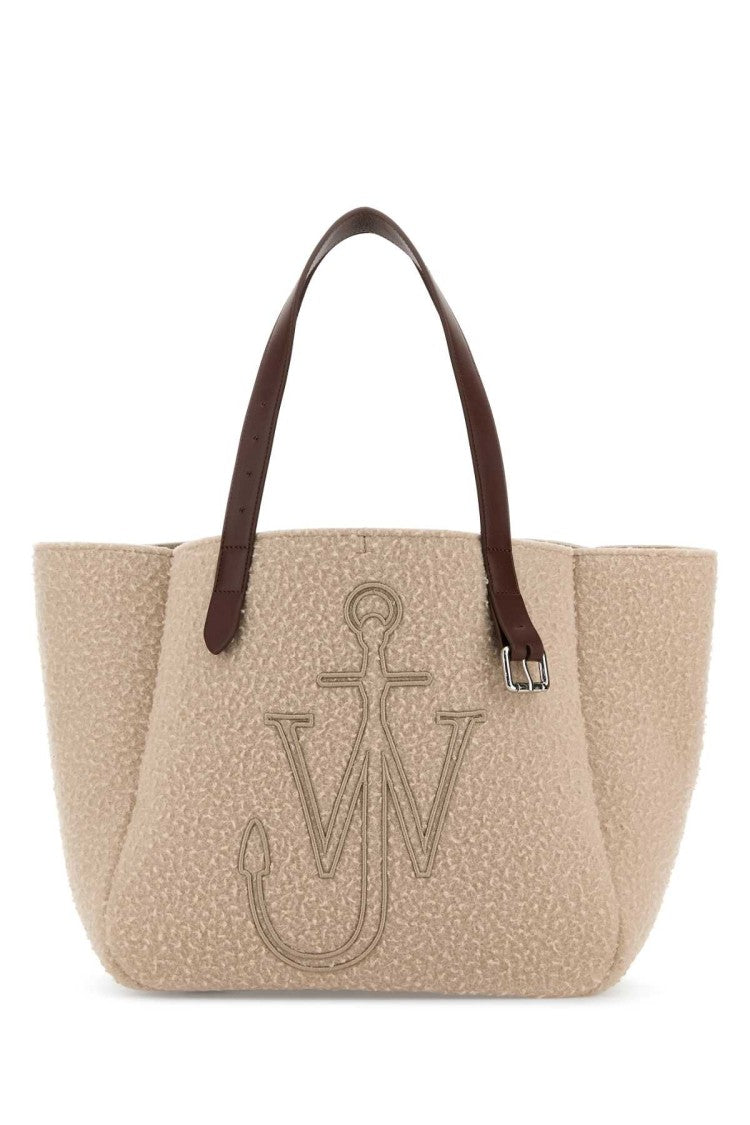 J. W. Anderson Beige Fabric Belt Shopping Bag