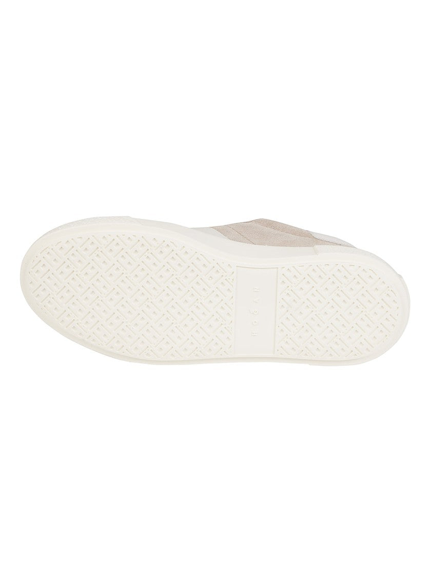 Hogan H705 Low Top Mutton Leather Sneakers