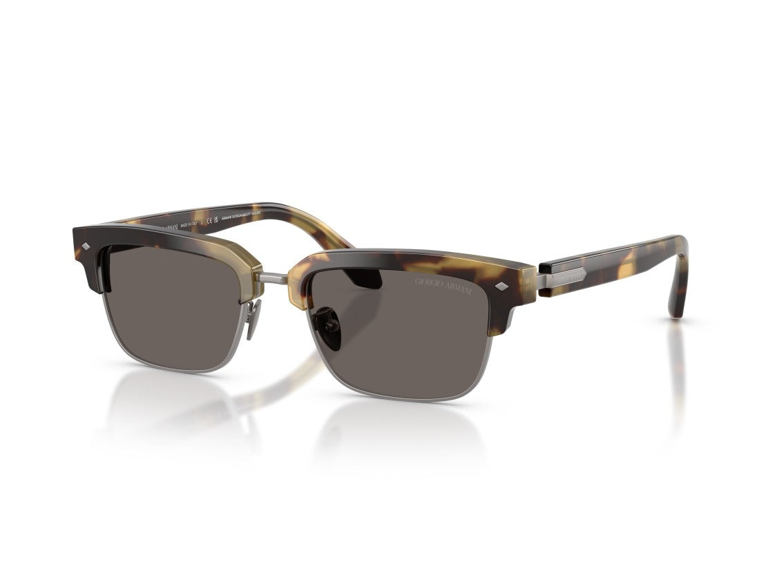 Giorgio Armani Tortoiseshell 0Ar8243 Square Sunglasses