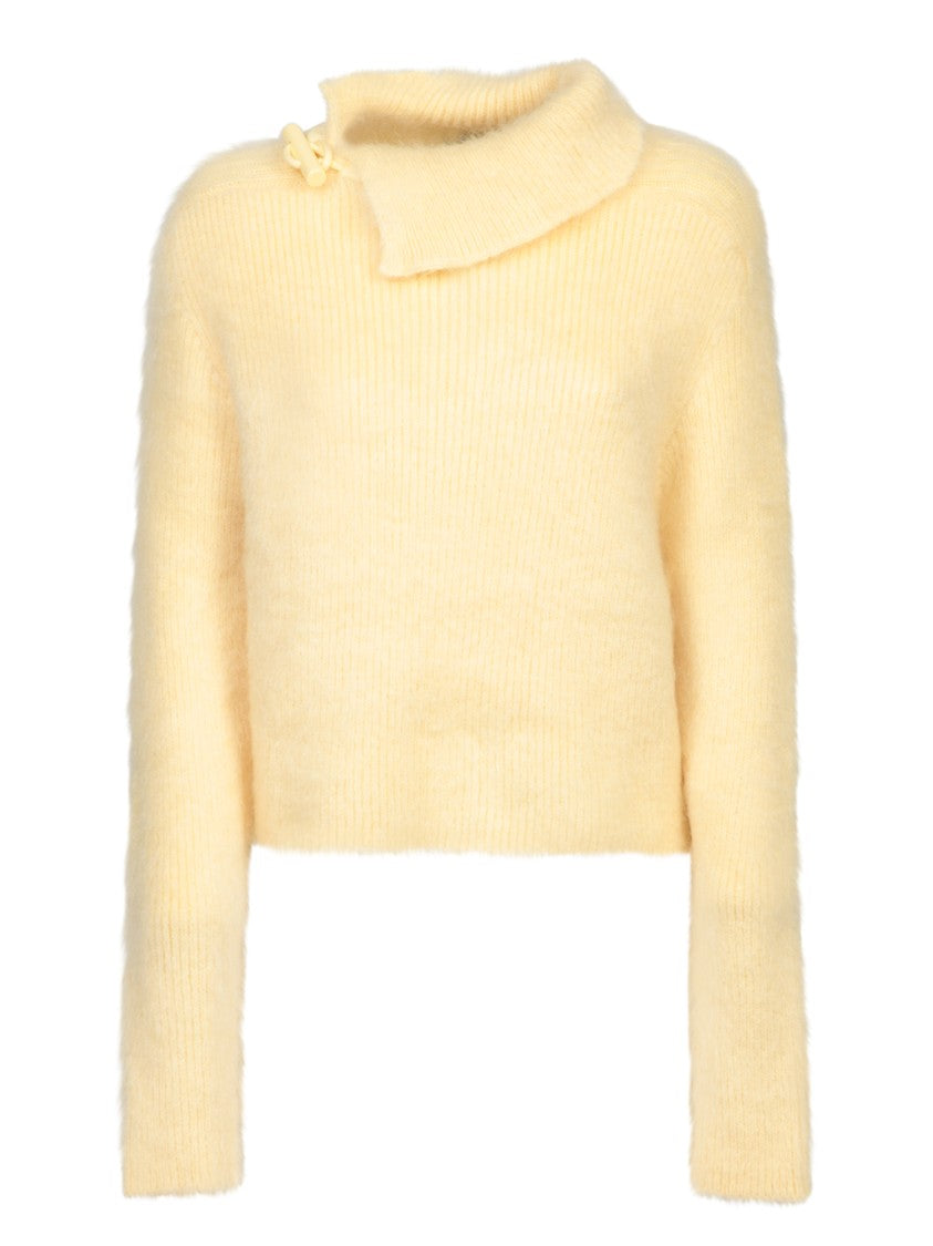 Jacquemus High Collar Knit Sweater