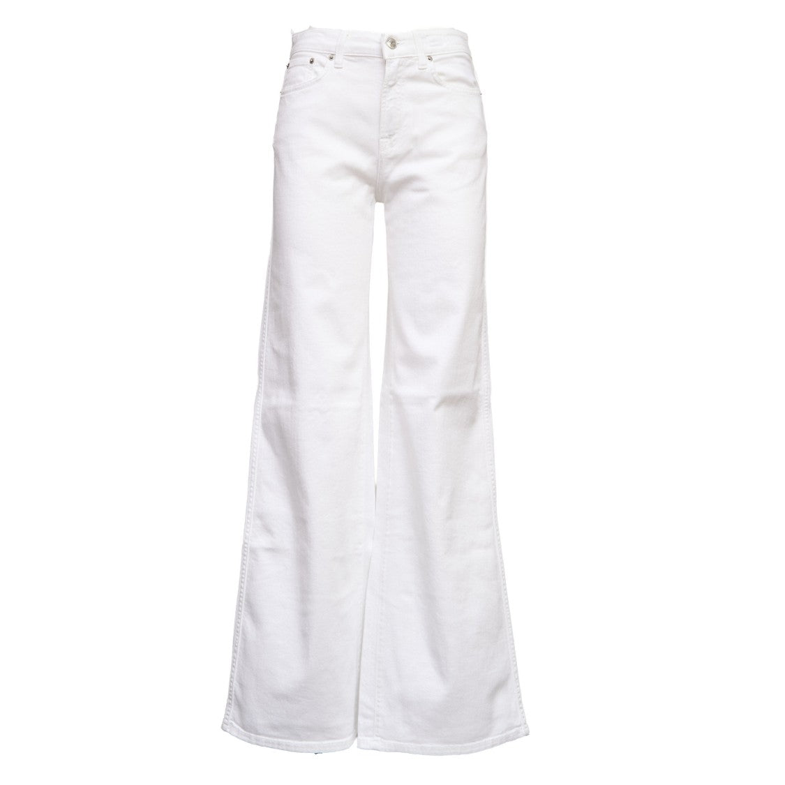 Department 5 High-Waisted Wide-Leg Five-Pocket Design Jeans