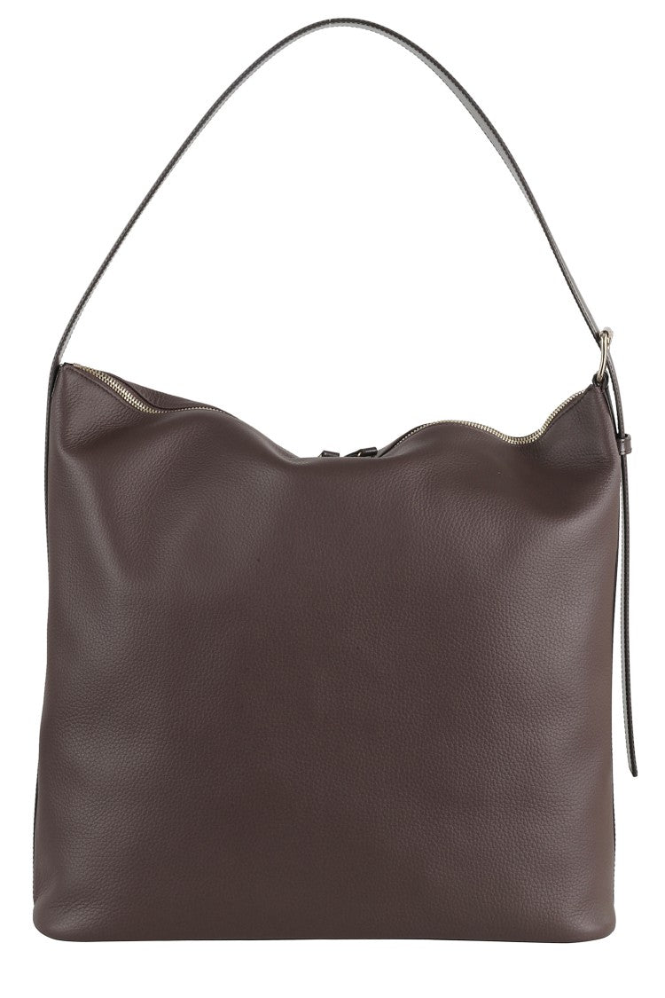 A.P.C. Tonka Leather Vera Maxi Shoulder Bag