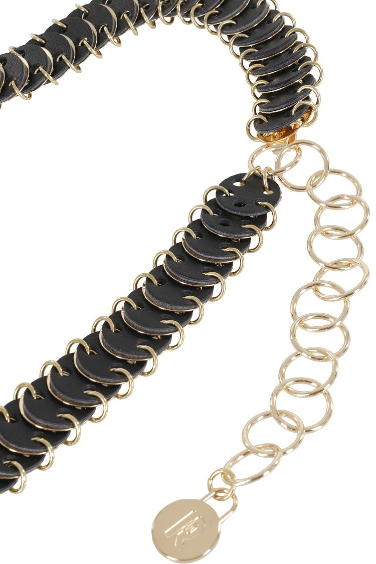 Rabanne Disco-Inspired Gold Belt