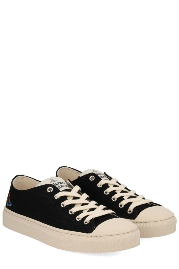 Vivienne Westwood High-Top Platform Sneakers With Distinctive Logo