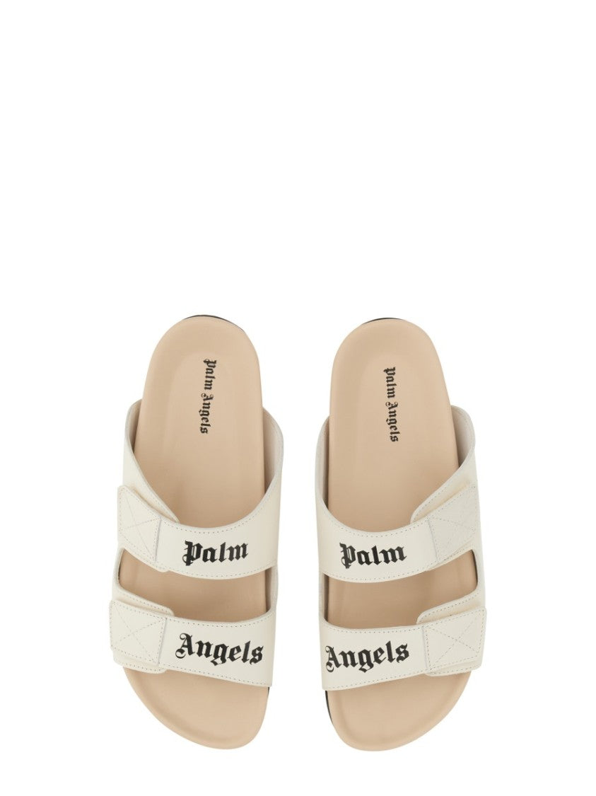 Palm Angels Sandal With Logo