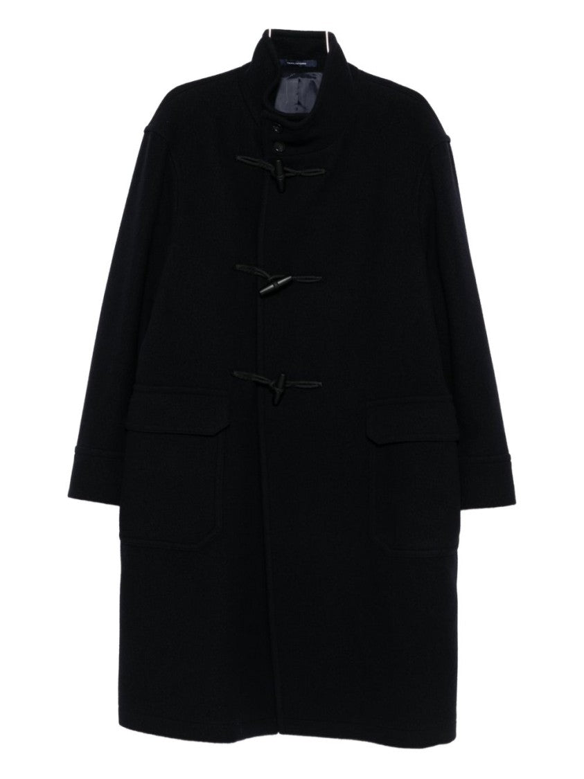Tagliatore Tailored Blue Coat With Structured Silhouette And Timeless Appeal