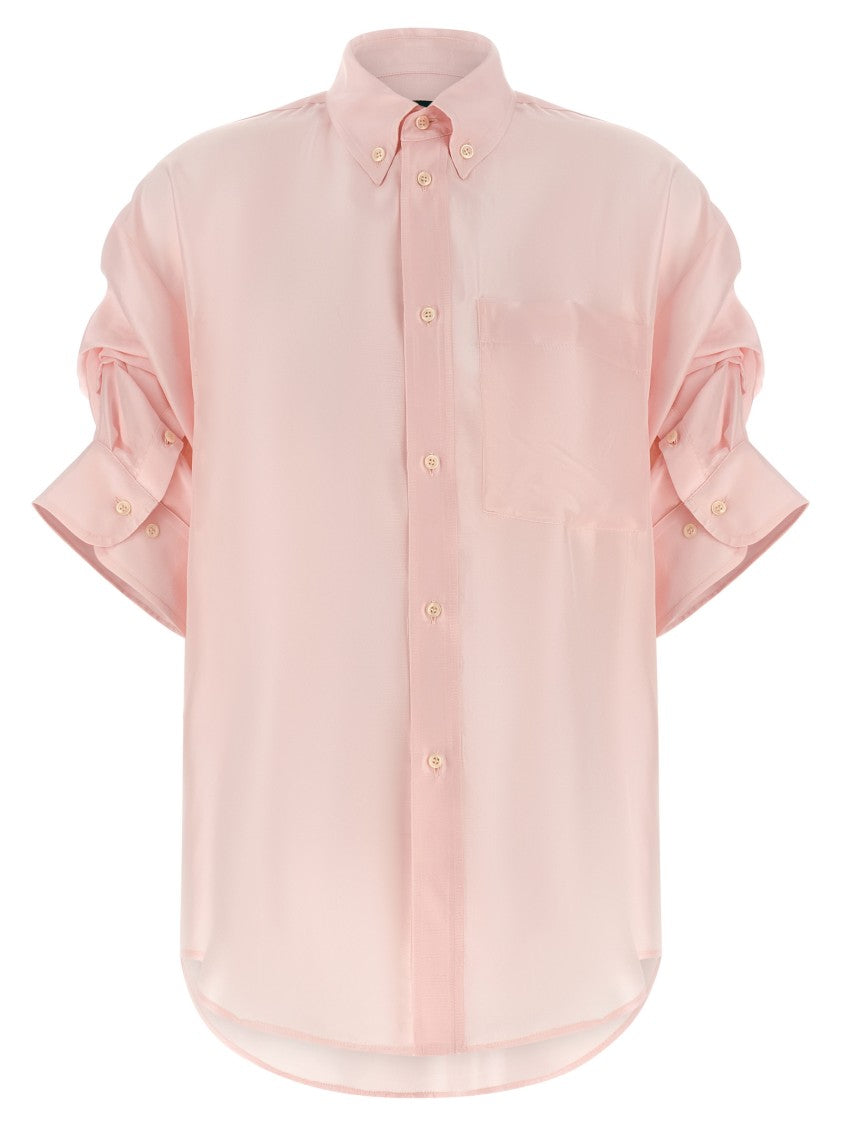 Maison Jejia 'Buba' Loose Fit Silk Shirt