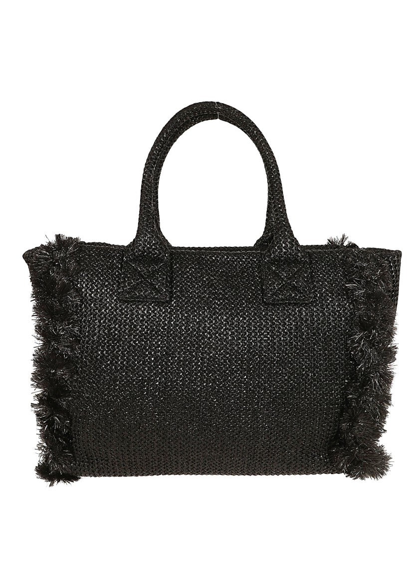 Pinko Fringed Tote Bag Crafted
