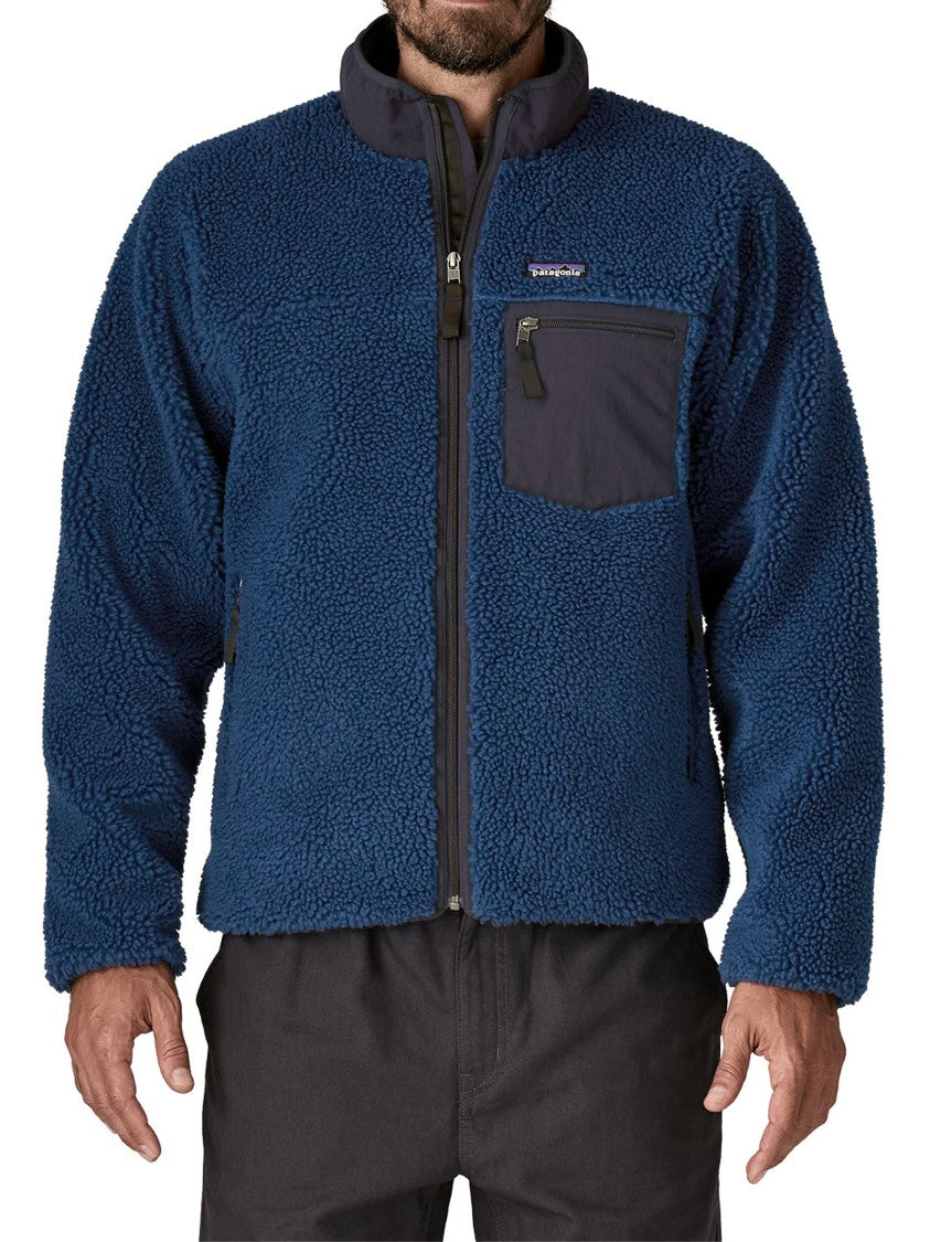 Patagonia Deep Blue Classic Retro-X Fleece Jacket