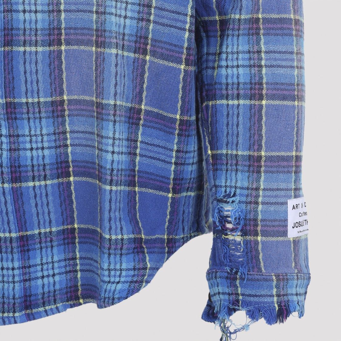 Gallery Dept. Marley Flannel Blue Cotton Shirt