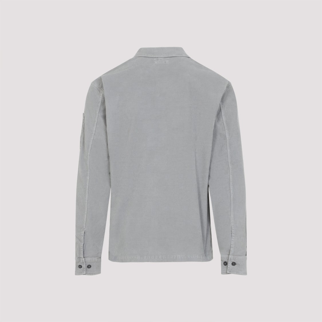 C.P. Company Corduroy Light Grey Cotton Overshirt