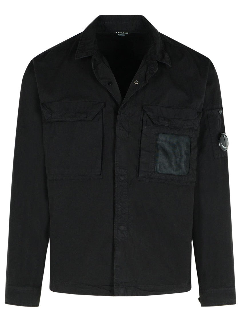 C.P. Company Black Cotton Shirt