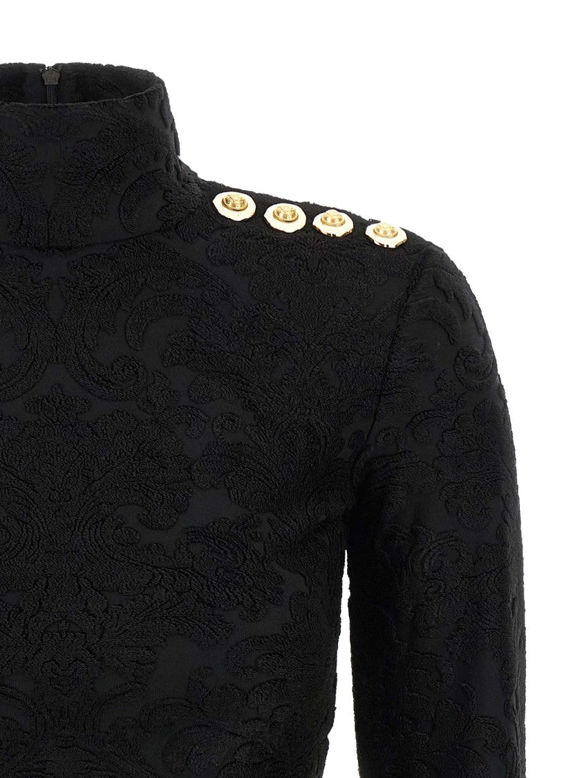 Balmain Top 'Barocco' Pattern