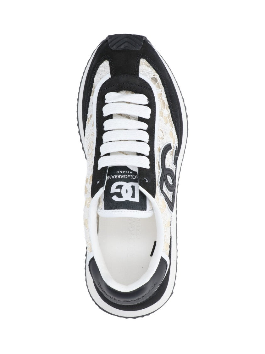 Dolce & Gabbana Cushion Sneakers – Black