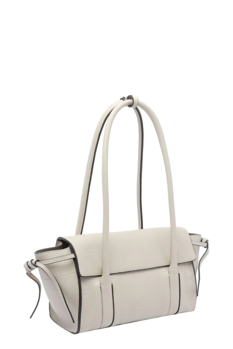 Mulberry Chalk Mini Soft Bayswater Heavy-Grain Leather Handbag