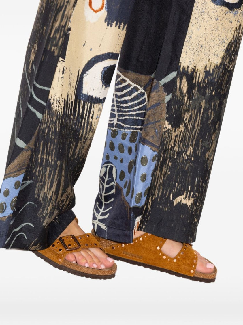 Birkenstock Brown Suede Arizona Rivet Sandals