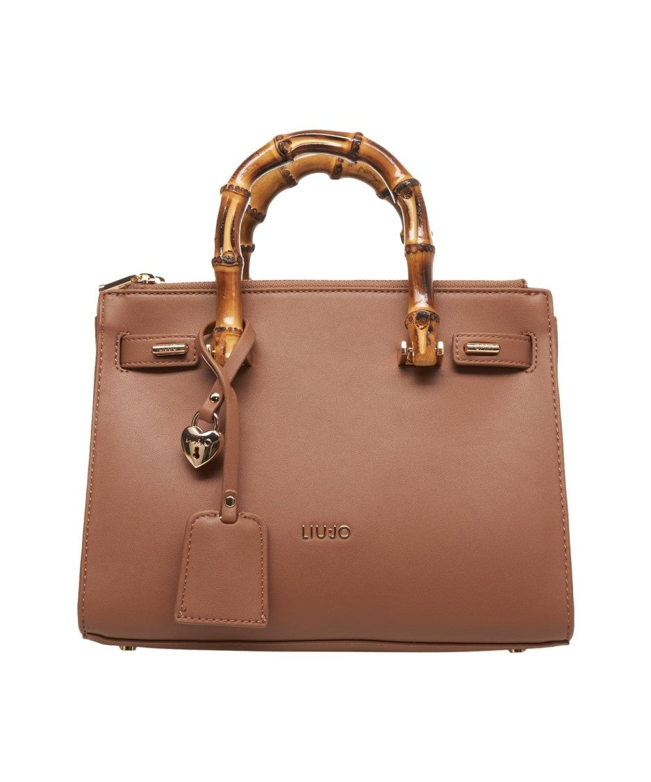 Liu Jo Shoulder Bag With Bamboo Handles