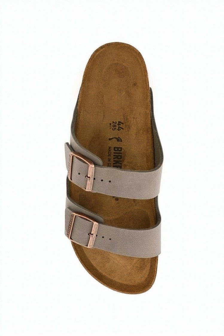 Birkenstock Arizona Slide Sandal With Two Adjustable Leather Straps