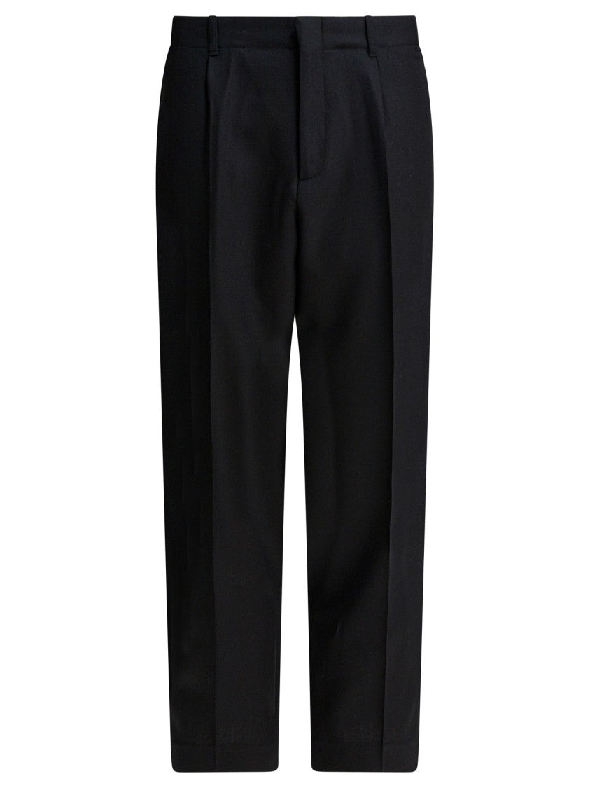 Our Legacy Relaxed Fit Black Wool Chino Pants