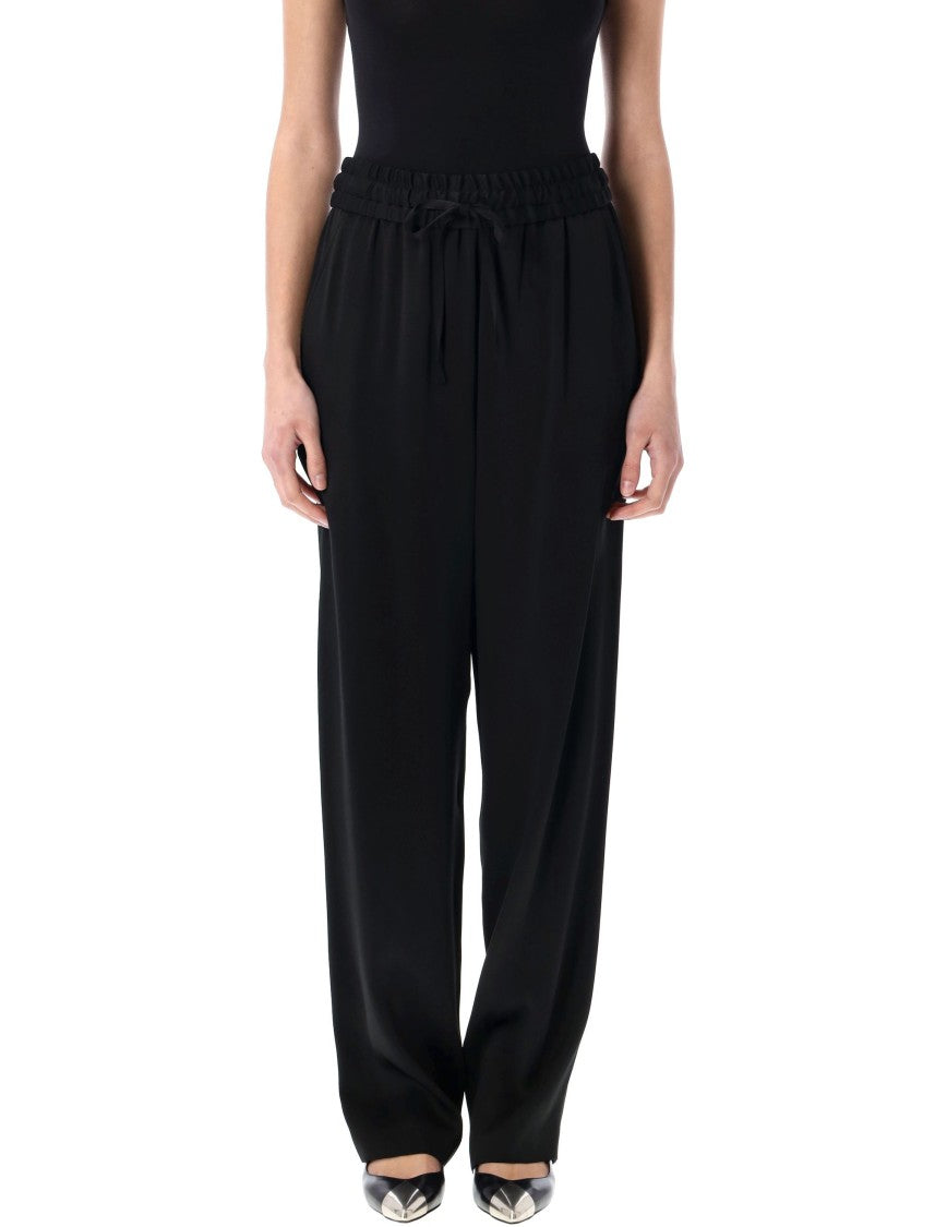 Isabel Marant Relaxed Fit Satin Kendry Pants