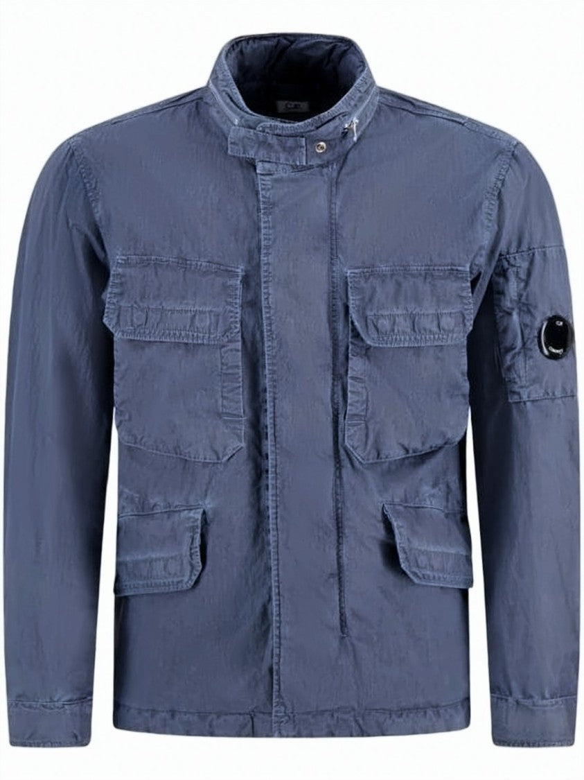 C.P. Company Structured High-Collar Jacket With Flap Pockets