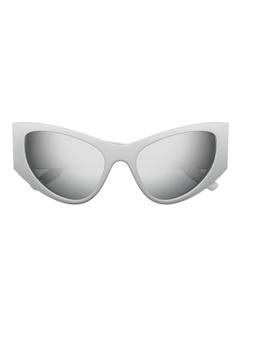 Balenciaga Bb0300s Bold Cat-Eye Angular Sunglasses