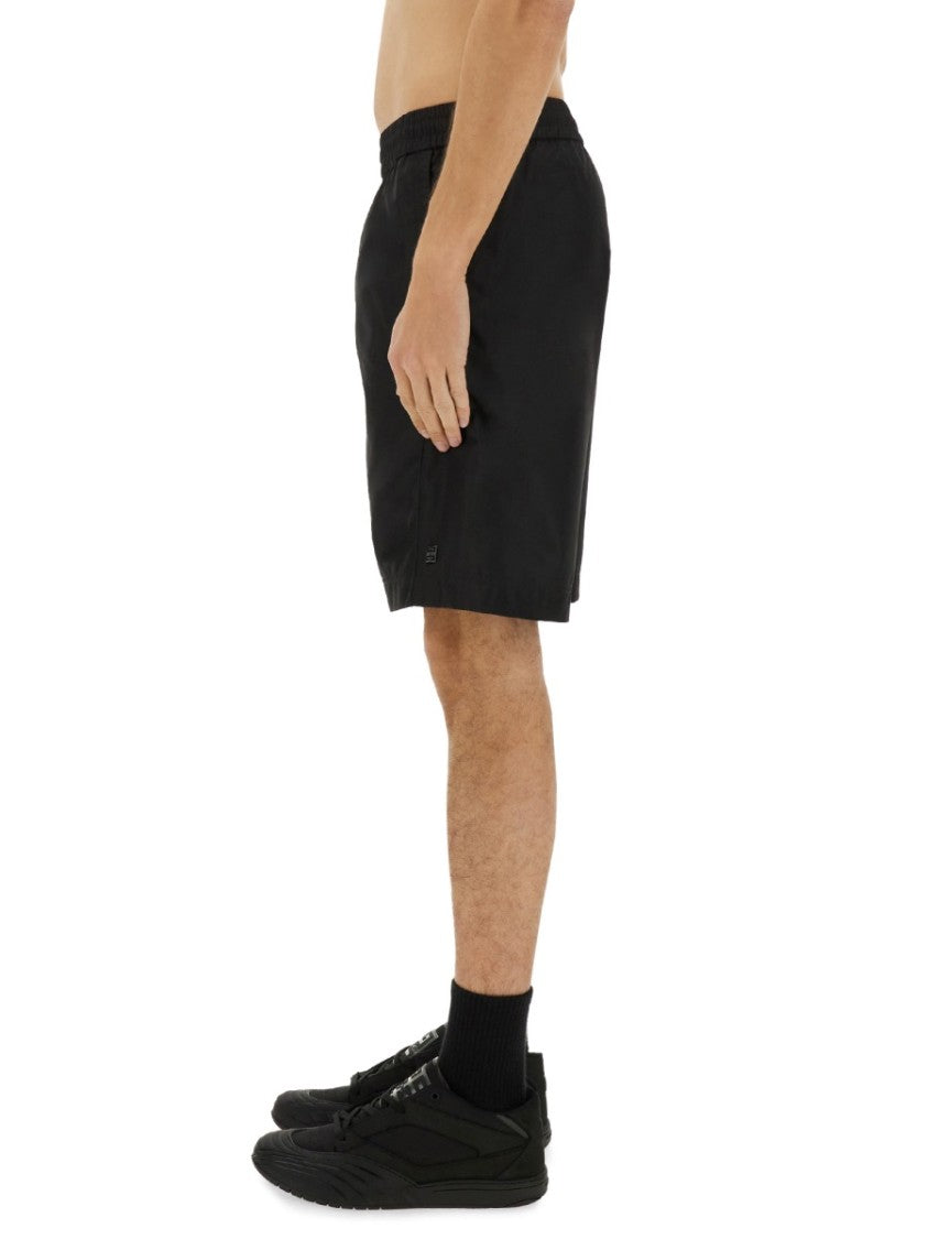 Givenchy Relaxed Fit Activewear Shorts In Recycled Fabric