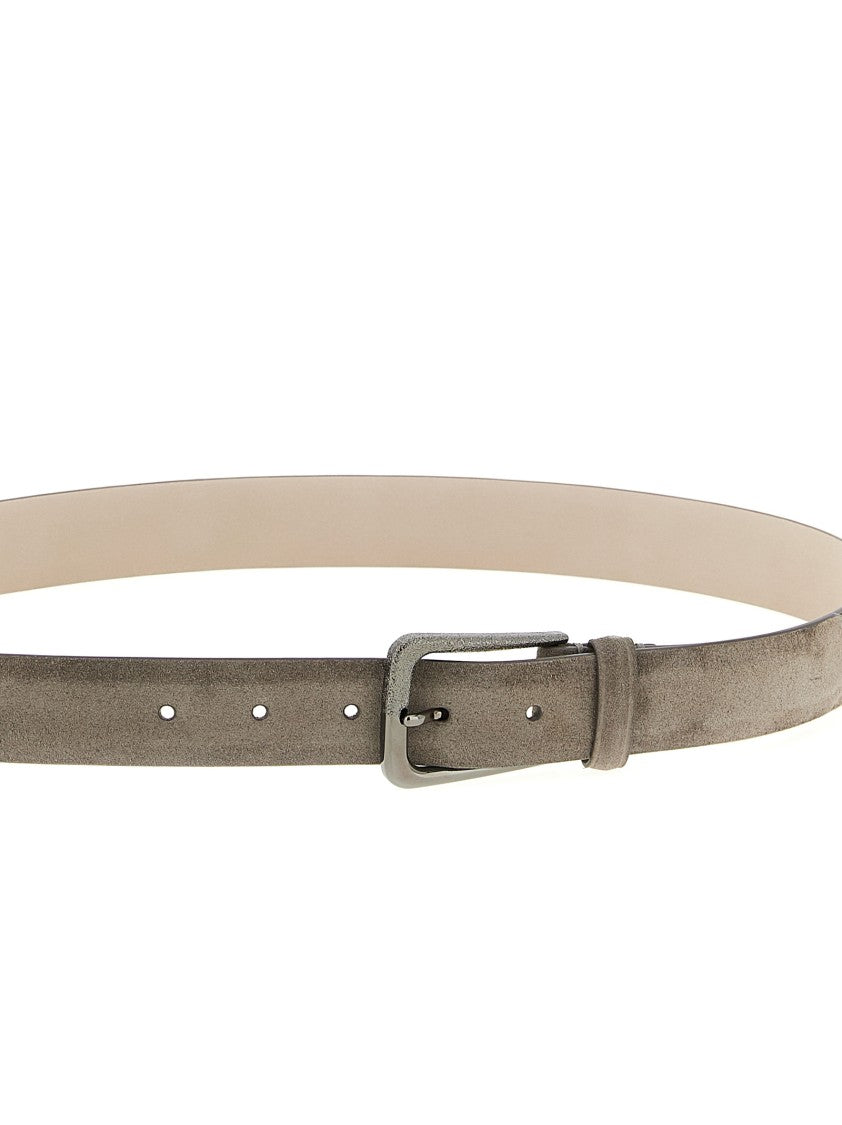 Brunello Cucinelli Suede Belt