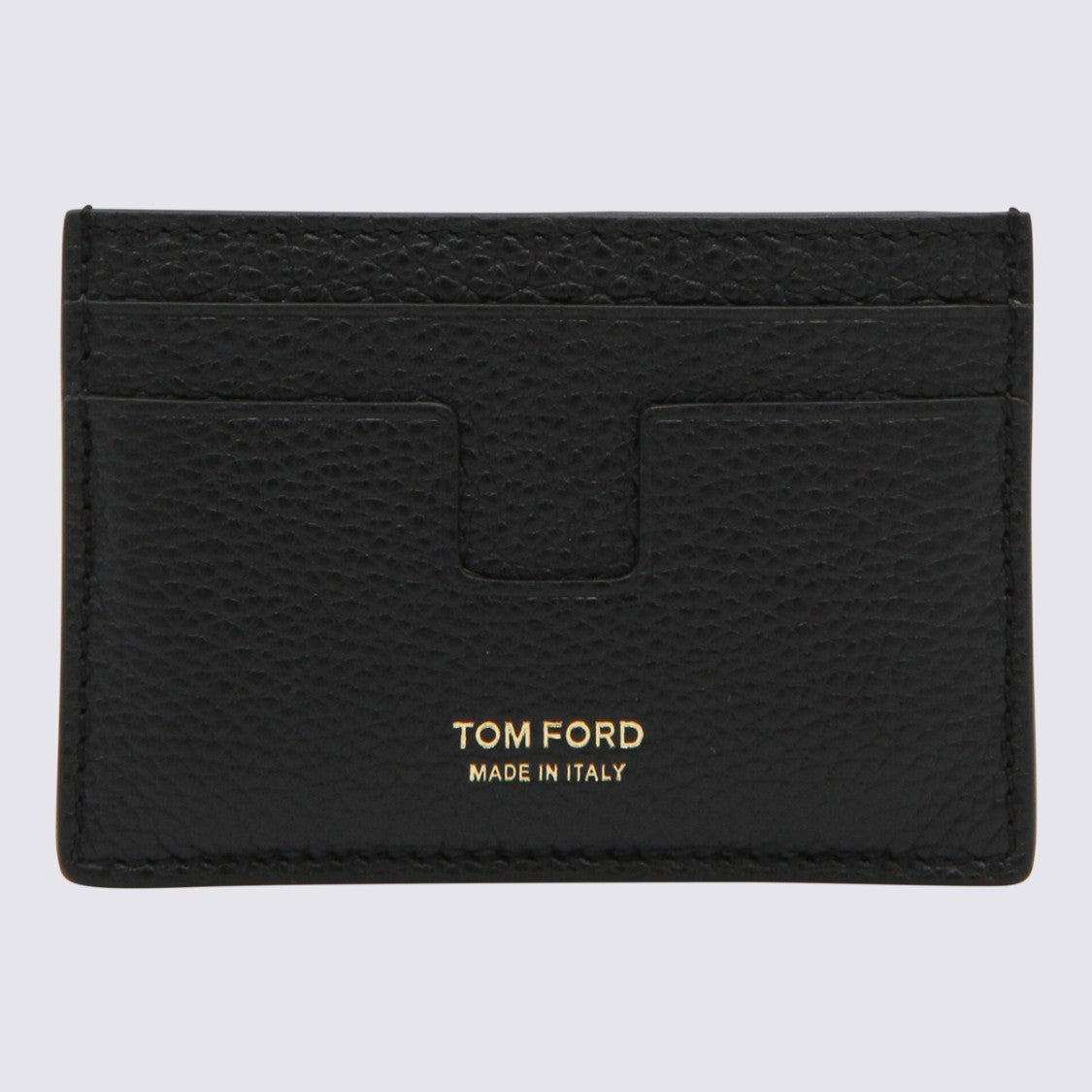 Tom Ford Black Leather Card Holder