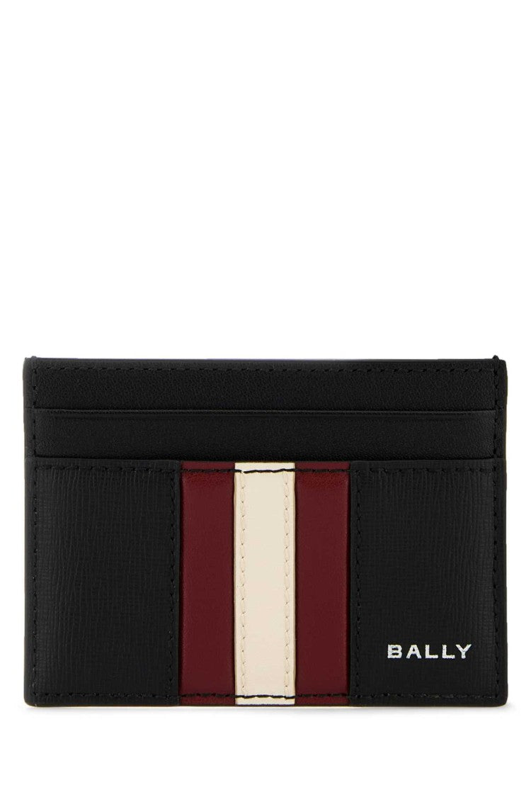 Bally Black Leather Card Holder