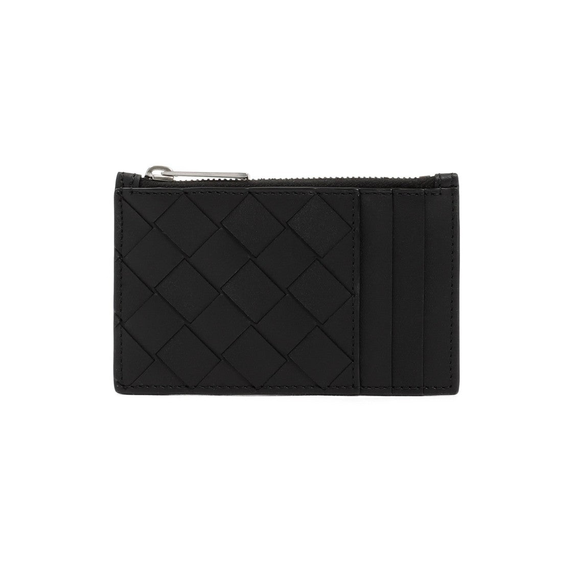 Bottega Veneta Rectangular Woven Card Wallet