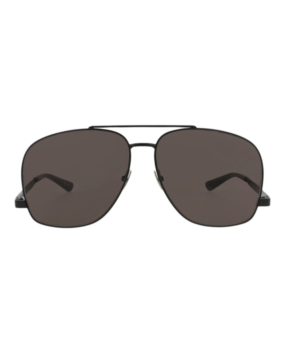 Saint Laurent Aviator-Frame Metal Sunglasses