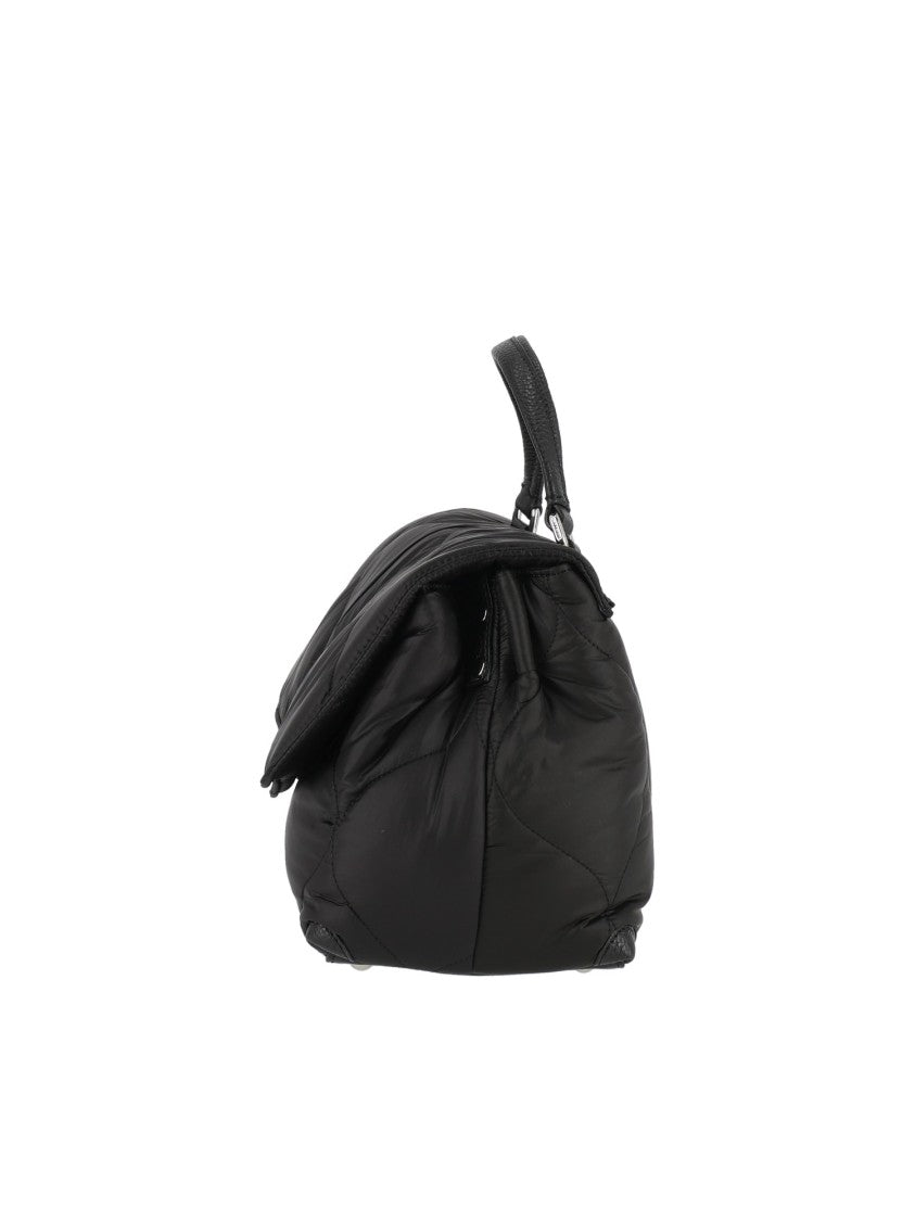 Zanellato Srl Black Lunaria Quilted Leather Shoulder Bag