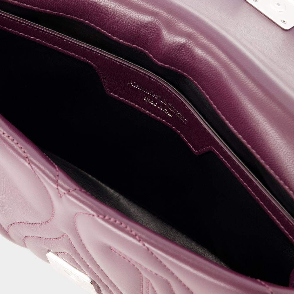 Alexander Mcqueen The Seal Small Bag - Leather - Night Shade