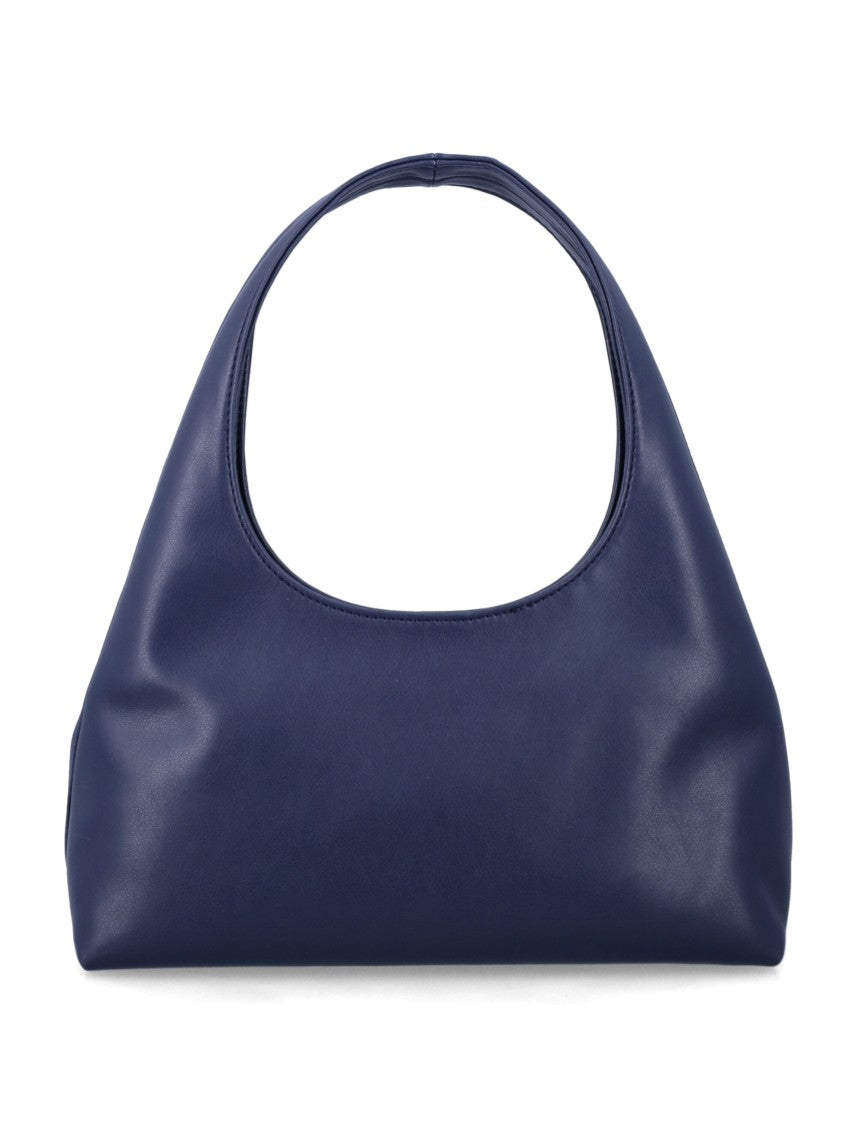 A.P.C. White Recycled Leather Baby Ninon Bag