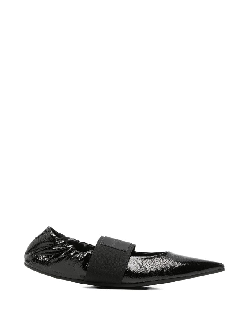 Givenchy Black Crush Ballerina Calf Leather Flats