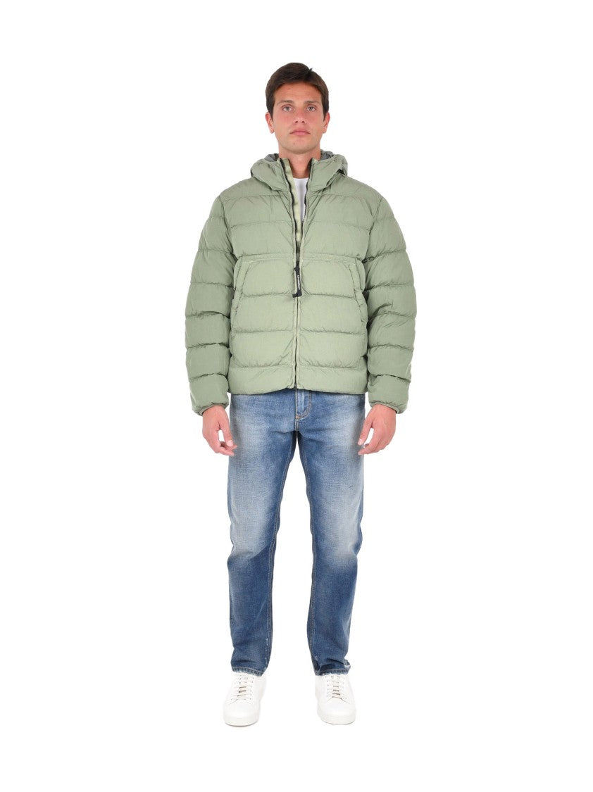 C.P. Company Padded Down Jacket With Goggle Lenses
