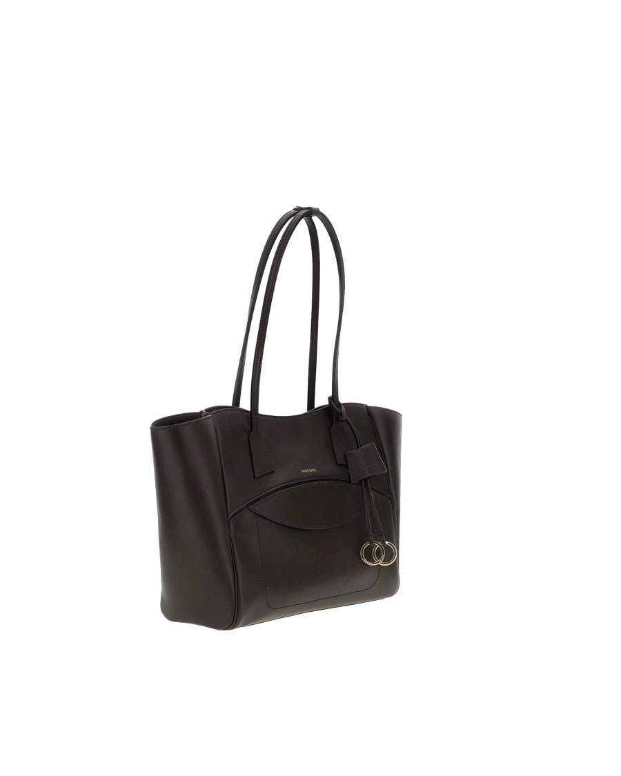Hidesins Soft Structured Calf Leather Tote Bag